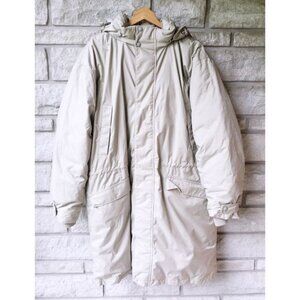 Eddie Bauer Goosedown Khaki Parka - Like New!